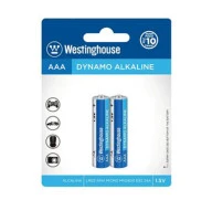 Батарейки комплект Westinghouse Dynamo Alkaline AAA (R03, 286) 2 шт. (LR03-BP2)