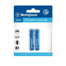 Батарейки комплект Westinghouse Dynamo Alkaline AAA (R03, 286) 2 шт. (LR03-BP2)