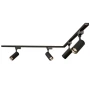 Комплект трекового освітлення (люстра) OLEDIM Set-13L 1+1x4 чорний