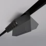 Магнитный трековый светильник поворотный черный OLEDIM OL110A 6W 3000K