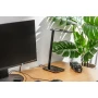 Настільна лампа з індукційною зарядкою GTV Tritton, 6W, 4-CCT, USB, Чорна, працює від power bank (LB-TRIT6W-10-DEC)
