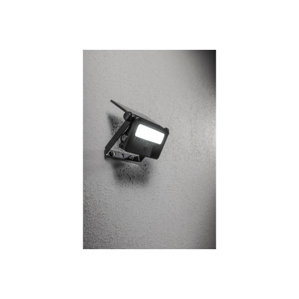 Прожектор GTV LUMOS, датчик руху, сонячна панель, 10W, 6400K, IP65, 120° (LD-LUMOS10W-64)