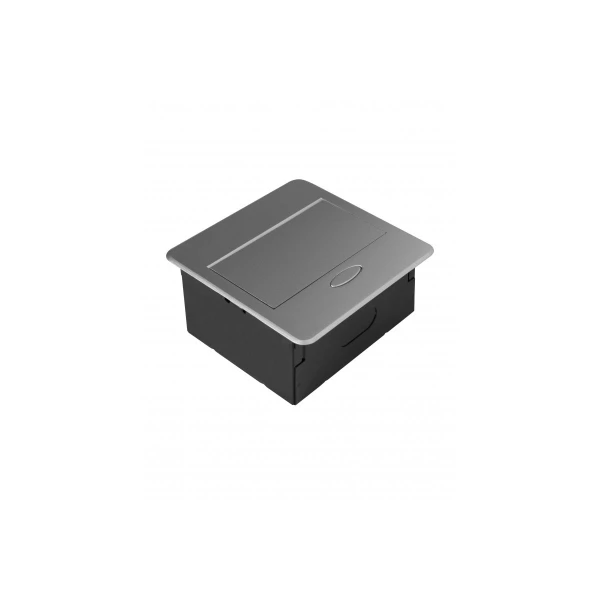 Вбудована меблева розетка GTV AVARO, 1x розетка Schuko, USB A+C, кабель 1,5 м, срібний (AE-PB1SAVA-53N)