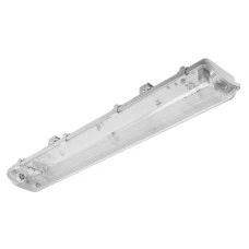 Герметичний світильник GTV HAGEN 70х11см, T8 LED, G13, AC220-240V, 50/60Hz, IP65, PC/PC, білий