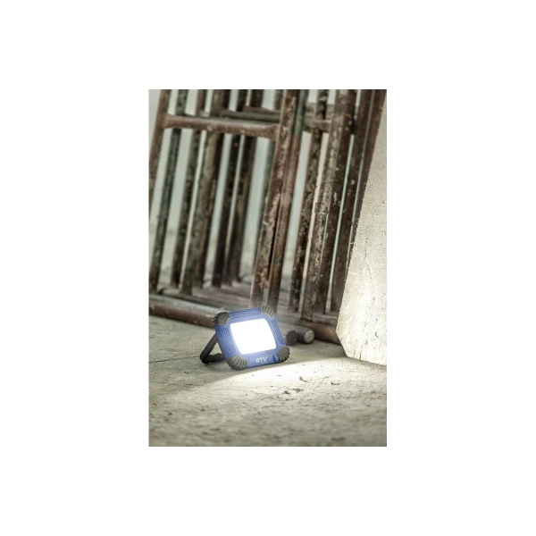 Прожектор з акумулятором GTV ONYX, power bank, 20W, IP54, 120°, 6400K, синій (LD-OXCX20W-64)