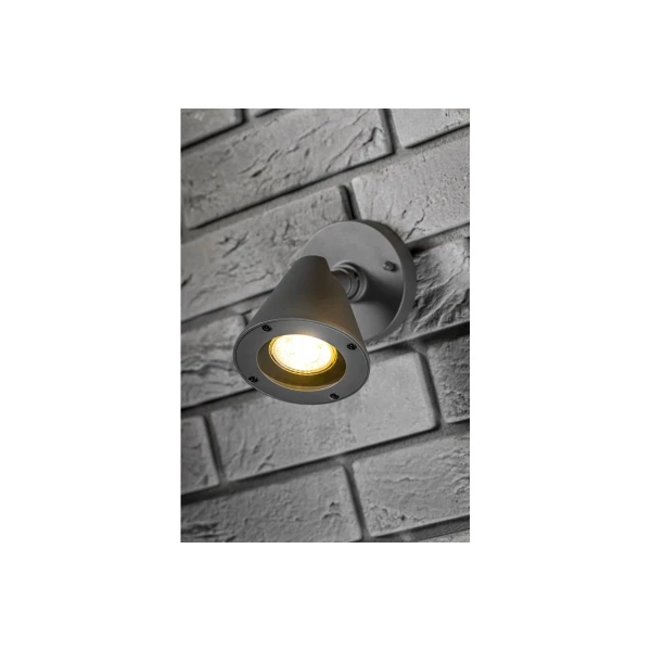 Светильник садовый бра GTV LUSTINO-D, GU10, max.20W, IP44 (OS-USTI0UD-30)