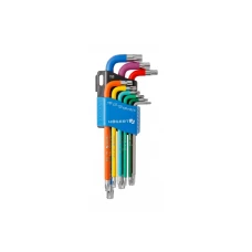 Набір ключів TORX, кольорові, 9 шт.