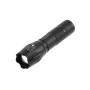 Ліхтарик кишеньковий GTV SOS Zoom на батарейках 3xAAA, 5Вт, 6400K, 200м, IP44, чорний