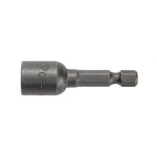 HOEGERT Насадка торцевая с магнитом 8 мм, 1/4", 2 шт.