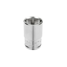 HOEGERT Торцевая головка шестигранная 1/2", 17 мм, сталь CrV, DIN 3124