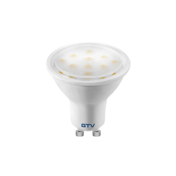Лампа GTV LED SMD 2835, 4000K, GU10, 3W, 230V (LD-NGU10PN-3W)