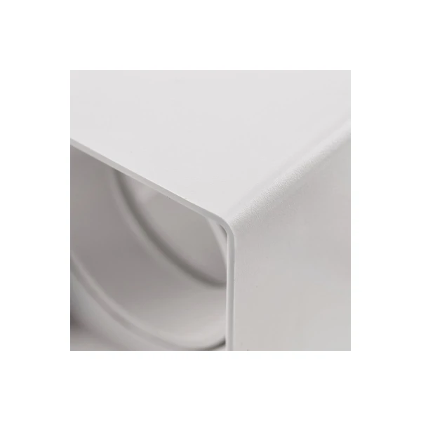 Світильник GTV RESTO, 80x80x125mm, IP20, max.20W, квадрат, білий (пластик) (OS-RST8080KW1-10)