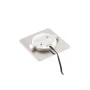 Світильник сходовий GTV LED ESCADA 0,8W, 4000K, DC 12V, IP20, квадратний, закритий