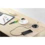 Подовжувач GTV для офісу (врізний) CHARGER, 1 розетка schucko, 2xUSB 5V 2A, кабель 1,5м (AE-BPW1S2UCH-80)