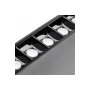 Світильник двонаправлений GTV VILANA 42W (30W+12W низ/верх), 4000K, 48/120°, 120см, чорний (LD-VIL42WUDC-NB)