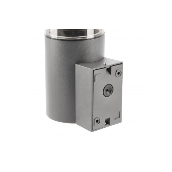 Світильник фасадний GTV MEDIO-AU, E27, MAX.15W, IP54, графіт (OS-MED0AU-30)
