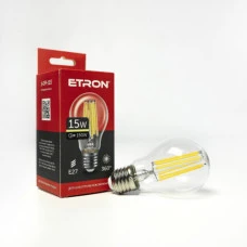 LED лампа ETRON Filament 1-EFP-103 A60 15W 3000K E27