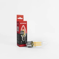 LED лампа ETRON Filament 1-EFP-115 C37 E27 10W 3000K