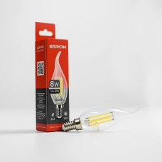 Лампа світлодіодна ETRON Filament Power 1-EFP-130 C37 tailed E14 8W 4200K