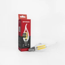 LED лампа ETRON Filament 1-EFP-135 C37 tailed E14 10W 3000K