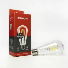 Светодиодная лампа ETRON Filament 1-EFP-164 ST64 E27 7W 4200K