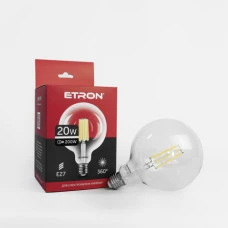 LED лампа ETRON Filament 1-EFP-174 G125 E27 20W 4200K