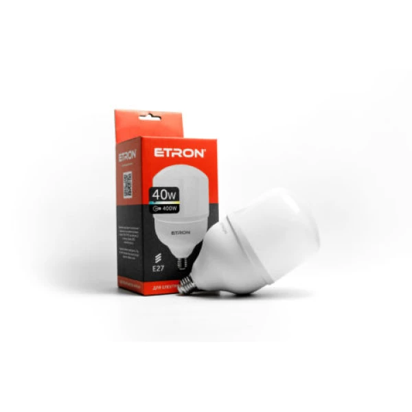 Лампа світлодіодна ETRON High Power 1-EHP-304 T120 40W 6500K 220V E27