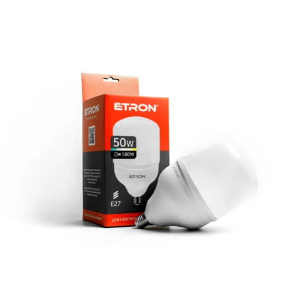 Лампа светодиодная ETRON High Power 1-EHP-305 T140 50W 6500K 220V E27