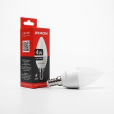 Лампа світлодіодна ETRON Light Power 1-ELP-032 C37 4W 4200K 220V E14