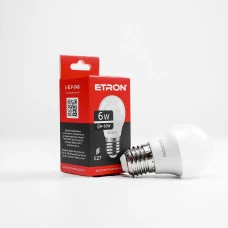 Лампа світлодіодна ETRON Light Power 1-ELP-046 G45 6W 4200K 220V E27