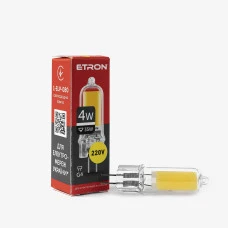 Світлодіодна лампа ETRON Light 1-ELP-080 Скло G4 4W 4200K 220V