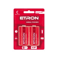 Батарейки комплект ETRON Mega Power C 2 шт.