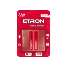 Батарейки комплект ETRON Mega Power AAA (LR03) 2 шт.