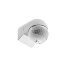 Датчик руху (накладний) GTV CR-13, max.800W, IP44, 180⁰, R12м, білий (CR-CR13000-00)