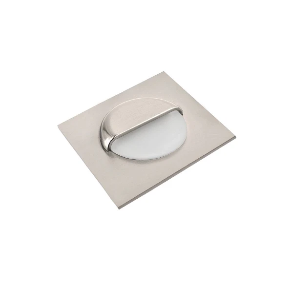 Світильник сходовий GTV LED ESCADA 0,8W, 4000K, DC 12V, IP20, квадратний, закритий