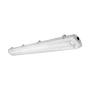 Світильник герметичний GTV G13, 2xT8 LED 18Вт, 3600lm, AC220-240V, 50/60Hz, IP65, ABS / PS, 120см, сірий
