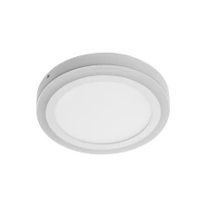Светильник GTV LED TWINS (накладной), 16W (12W+4W), IP20, 3000K 3 режима