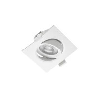 Світильник GTV LED VOLARE (врізний), 5W, 3000K, IP20, квадратний 