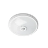Світильник GTV LED ITALIA з датчиком руху, 12W, 4000K, IP20, 360°, білий (Ø 29cm)