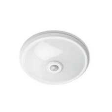 Світильник GTV LED ITALIA з датчиком руху, 12W, 4000K, IP20, 360°, білий (Ø 29cm)
