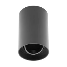 Світильник GTV RESTO, 80x125mm, IP20, max.20W, круглий, чорний (пластик) (OS-RST80125OK1-00)