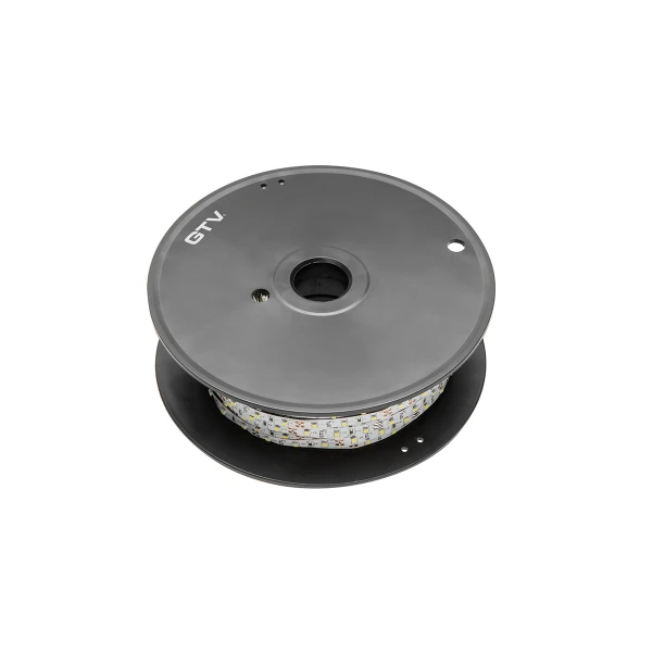 LED Стрічка GTV Flash 3528, 300 LED, 6500К, 24W/5м, ІР20, 8мм, 50м, 12V