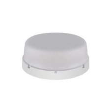 Светильник настенный Erka 106520D.i со встроенным датчиком движения, 26W, круглый, белый, E27, IP65