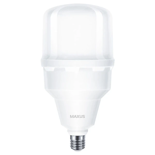  Високопотужна світлодіодна лампа MAXUS HW 50W 5000K E27/E40