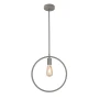 Підвісний світильник GTV decor FIJA, E27, max.40W, IP20, сірий (OS-FI-E27-15-DEC)