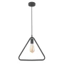 Підвісний світильник GTV decor GIJA, E27, max.40W, IP20, чорний (OS-GI-E27-10-DEC)