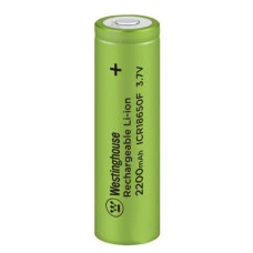 Акумулятор Westinghouse 2200mAh Li-ion ICR 18650 1 шт. (ICR18650F-2200)