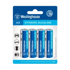 Батарейки комплект Westinghouse Dynamo Alkaline AA (R6, 316) 4 шт. (LR6-SP4)