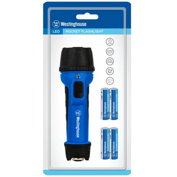 Ліхтар протиударний вологозахищений Westinghouse 3W LED WF1502 + 4xAAA LR03 дальнє, ближнє, sos