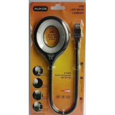 USB кільцева лампа 4W 4100K 45x8.3см чорний